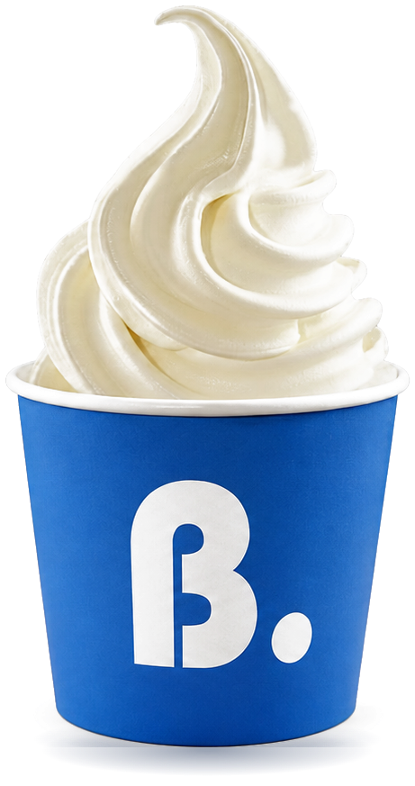 Creamy Vanilla Softeis im Burgie-Becher